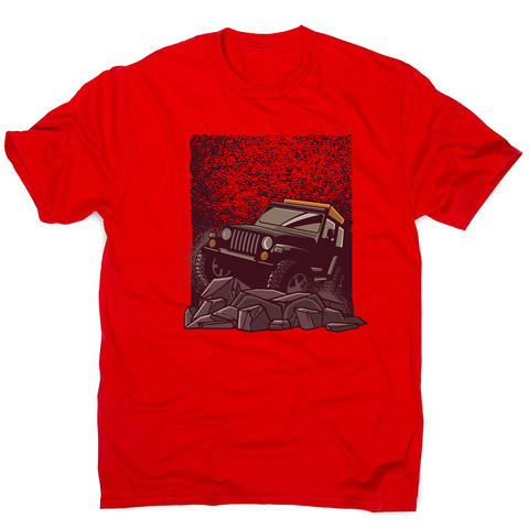 Rocky road jeep men's t-shirt - Graphic Gear