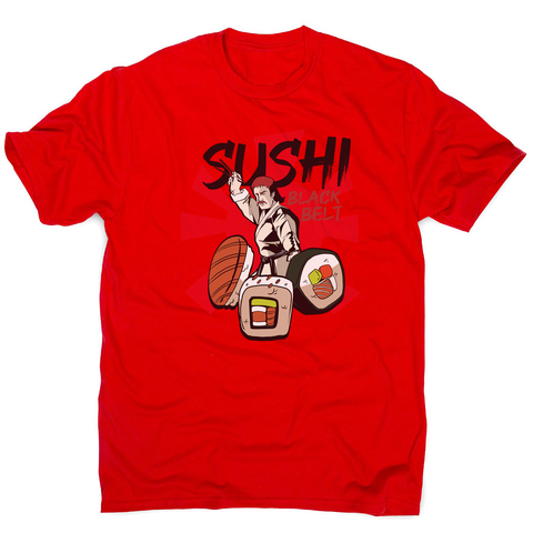 Sushi black belt funny men's t-shirt - Graphic Gear