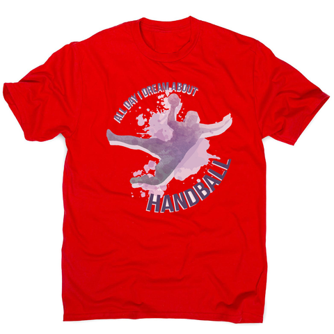 Handball quote playing men's t-shirt - Graphic Gear
