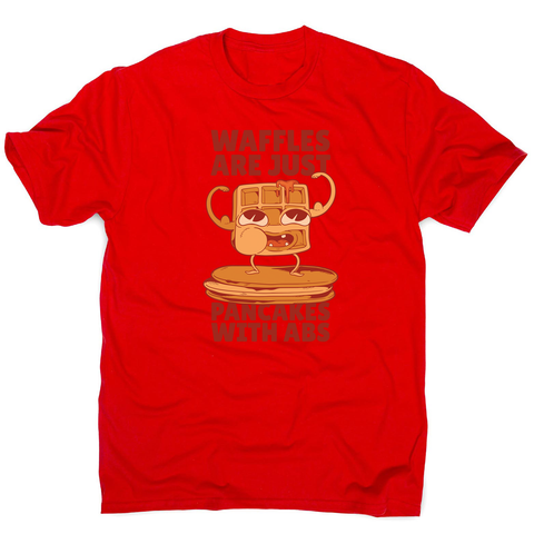 Waffles pancakes men's t-shirt - Graphic Gear