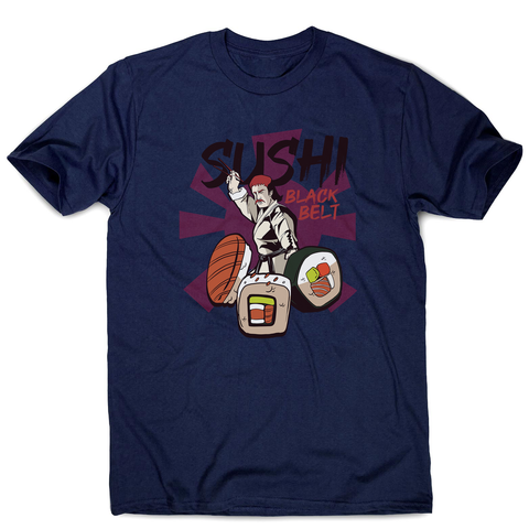 Sushi black belt funny men's t-shirt - Graphic Gear