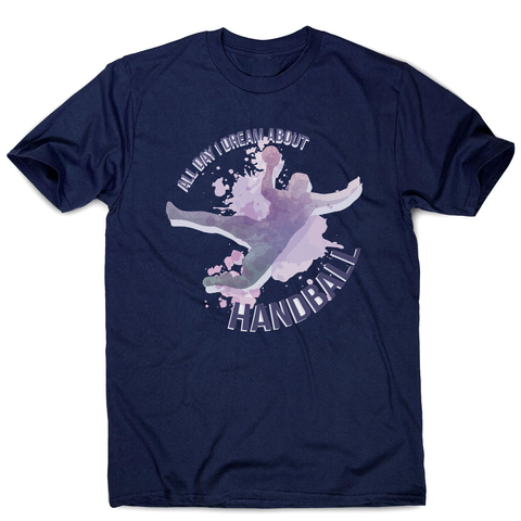 Handball quote playing men's t-shirt - Graphic Gear