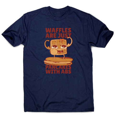 Waffles pancakes men's t-shirt - Graphic Gear