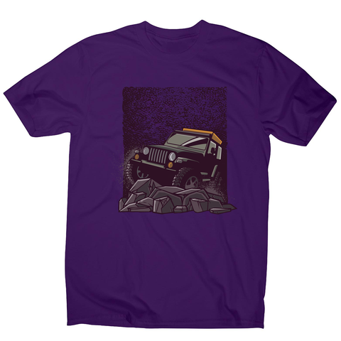 Rocky road jeep men's t-shirt - Graphic Gear