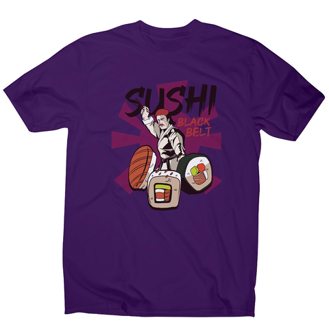 Sushi black belt funny men's t-shirt - Graphic Gear