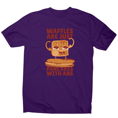 Waffles pancakes men's t-shirt - Graphic Gear