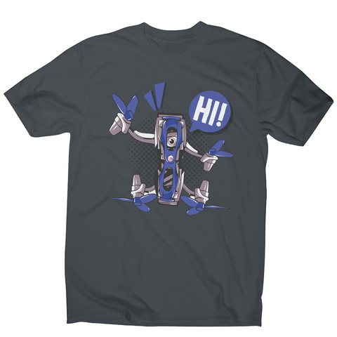 Quadcopter drone men's t-shirt - Graphic Gear