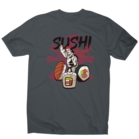 Sushi black belt funny men's t-shirt - Graphic Gear