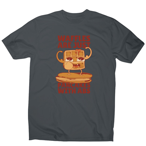 Waffles pancakes men's t-shirt - Graphic Gear