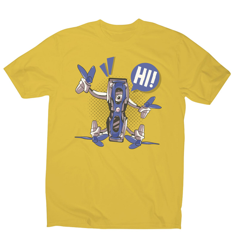 Quadcopter drone men's t-shirt - Graphic Gear