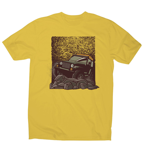 Rocky road jeep men's t-shirt - Graphic Gear