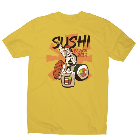 Sushi black belt funny men's t-shirt - Graphic Gear