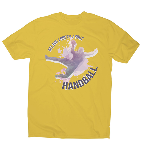 Handball quote playing men's t-shirt - Graphic Gear