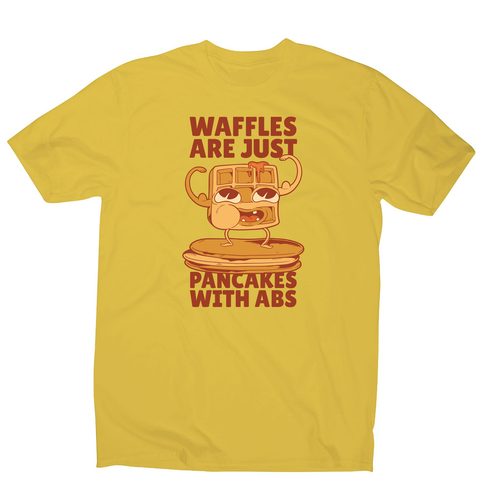Waffles pancakes men's t-shirt - Graphic Gear