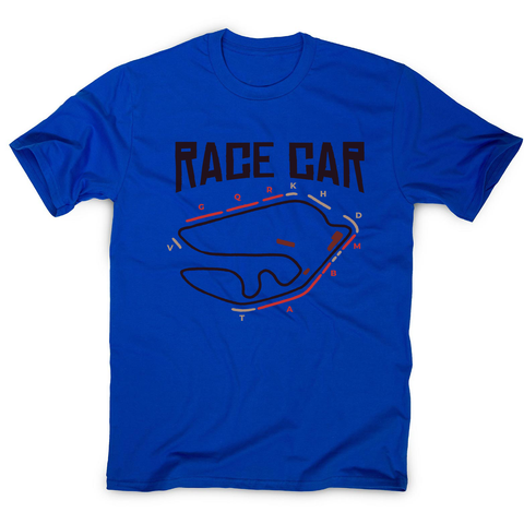 Race car circuit men's t-shirt - Graphic Gear
