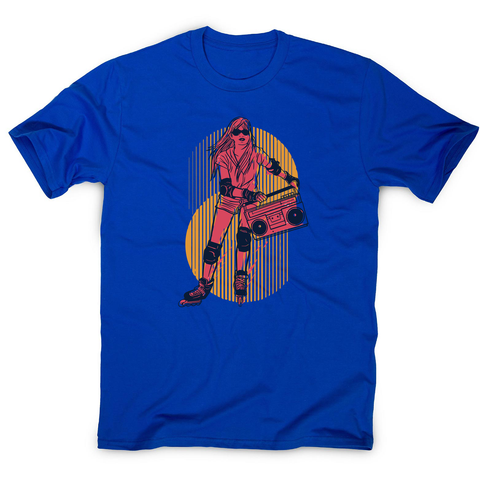 Rollerskates girl hobby men's t-shirt - Graphic Gear