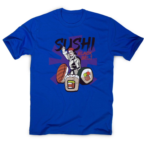 Sushi black belt funny men's t-shirt - Graphic Gear