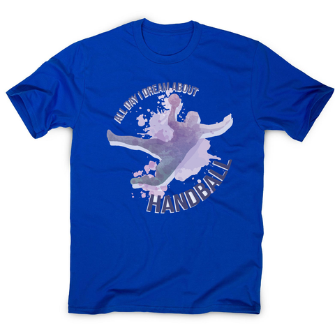 Handball quote playing men's t-shirt - Graphic Gear