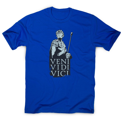Veni vidi vici Julius Ceasar quote men's t-shirt - Graphic Gear