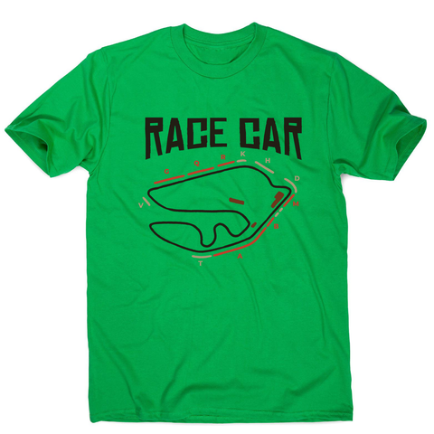 Race car circuit men's t-shirt - Graphic Gear