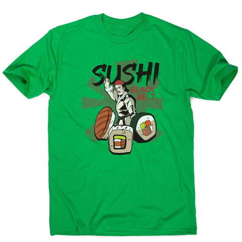 Sushi black belt funny men's t-shirt - Graphic Gear