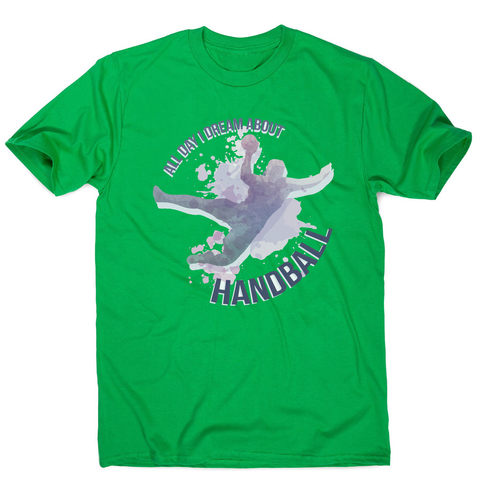 Handball quote playing men's t-shirt - Graphic Gear