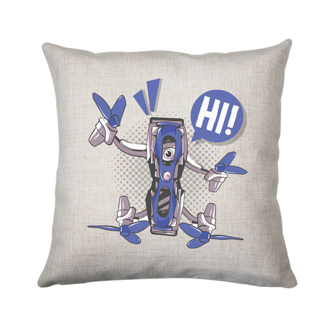 Quadcopter drone cushion cover pillowcase linen home decor - Graphic Gear