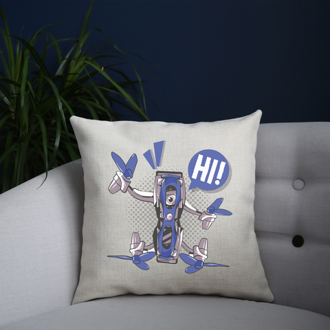 Quadcopter drone cushion cover pillowcase linen home decor - Graphic Gear