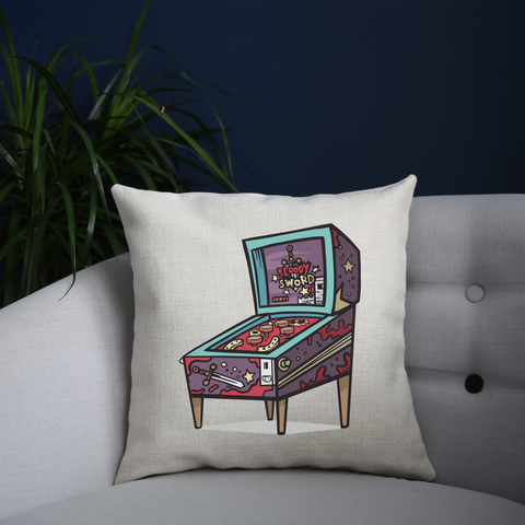 Pinball machine game cushion cover pillowcase linen home decor - Graphic Gear