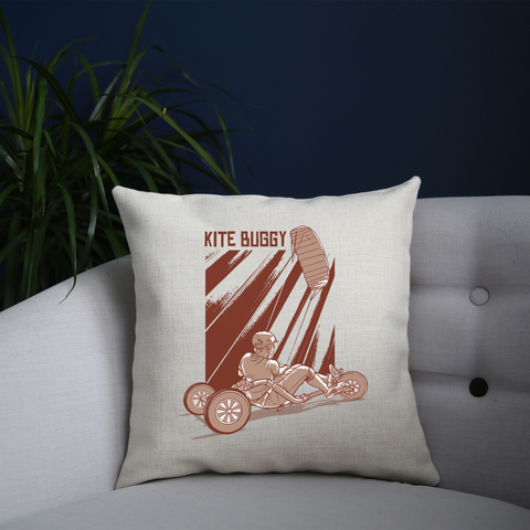 Kite buggy cushion cover pillowcase linen home decor - Graphic Gear
