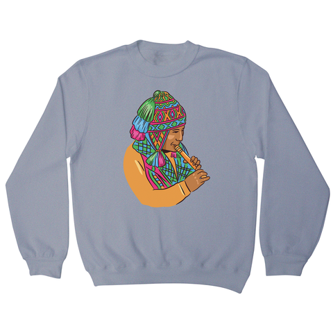 Peruvian Musician sweatshirt - Graphic Gear