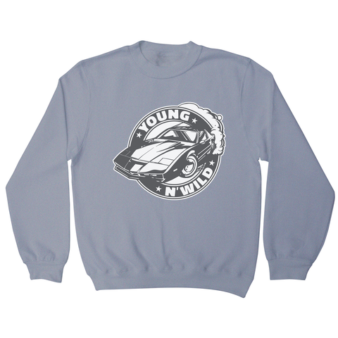 Muscle car badge sweatshirt - Graphic Gear