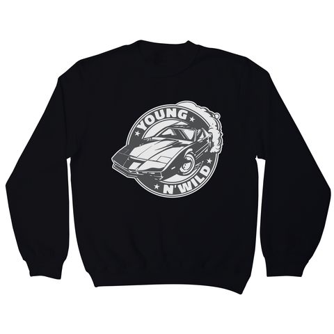 Muscle car badge sweatshirt - Graphic Gear