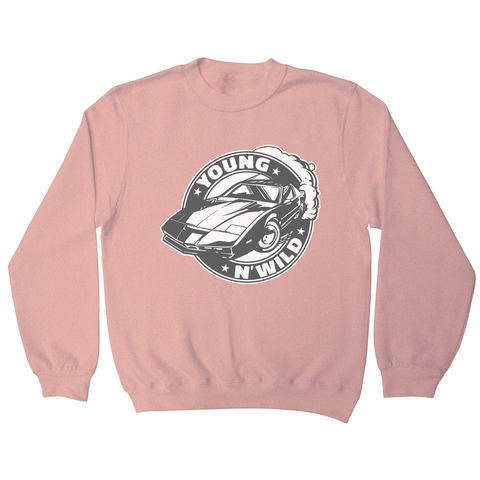 Muscle car badge sweatshirt - Graphic Gear