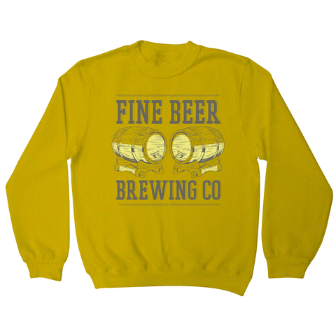 Brewing co beer sweatshirt - Graphic Gear