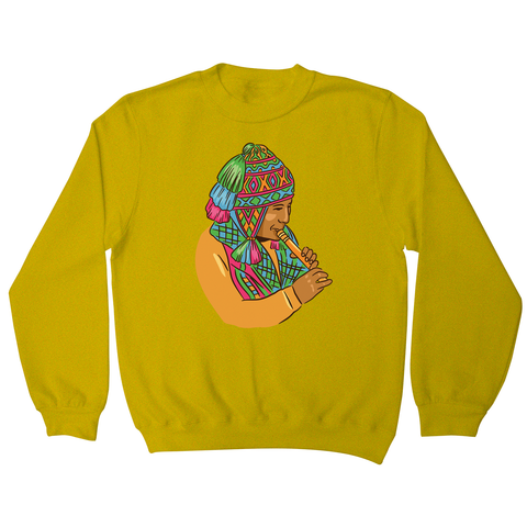 Peruvian Musician sweatshirt - Graphic Gear