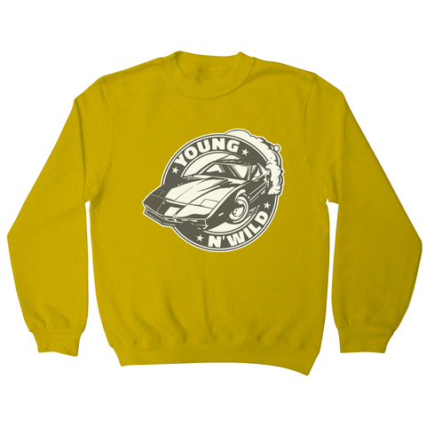 Muscle car badge sweatshirt - Graphic Gear