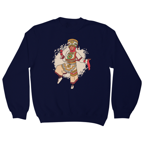 Peruvian scissor dancer sweatshirt - Graphic Gear