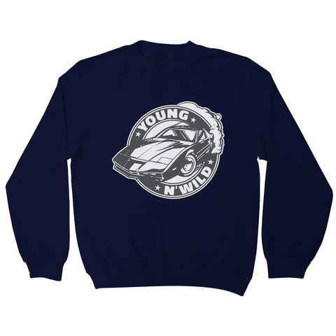 Muscle car badge sweatshirt - Graphic Gear