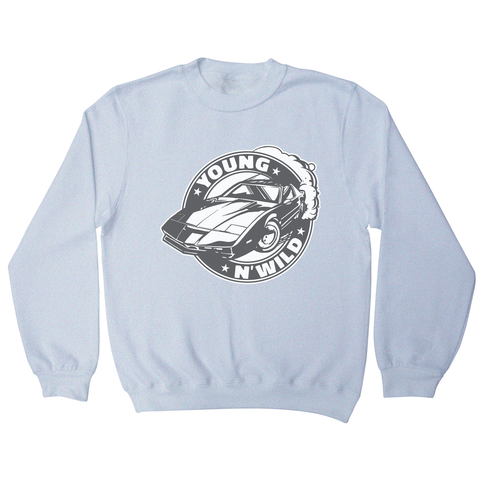 Muscle car badge sweatshirt - Graphic Gear