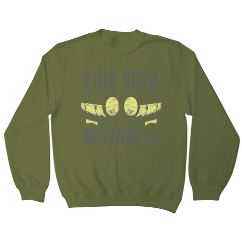 Brewing co beer sweatshirt - Graphic Gear