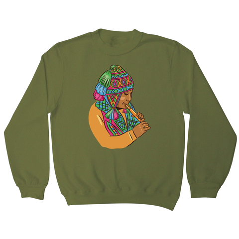 Peruvian Musician sweatshirt - Graphic Gear