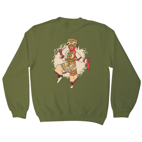 Peruvian scissor dancer sweatshirt - Graphic Gear