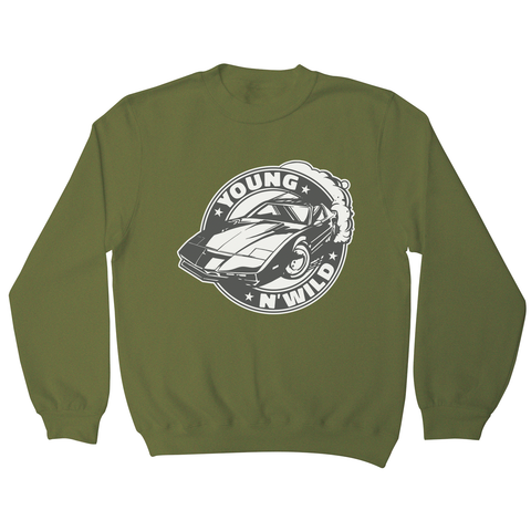 Muscle car badge sweatshirt - Graphic Gear