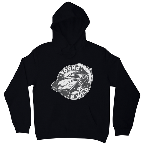 Muscle car badge hoodie - Graphic Gear