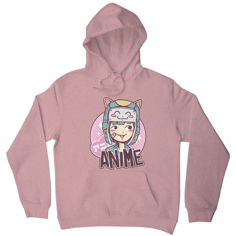 Anime cute girl hoodie - Graphic Gear