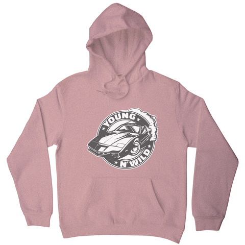 Muscle car badge hoodie - Graphic Gear