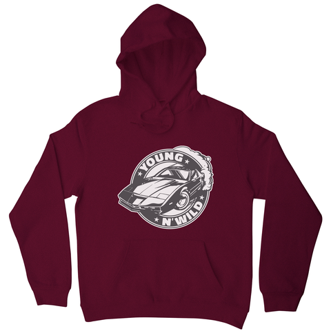 Muscle car badge hoodie - Graphic Gear