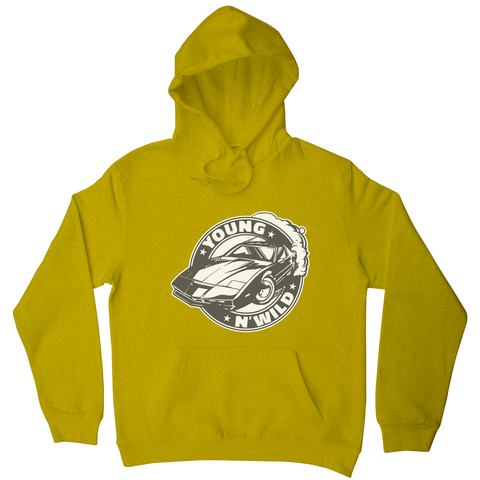 Muscle car badge hoodie - Graphic Gear