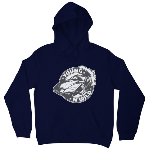 Muscle car badge hoodie - Graphic Gear